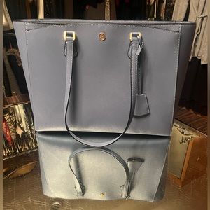 BRAND NEW TORY BURCH LIGHT BLUE PURSE.